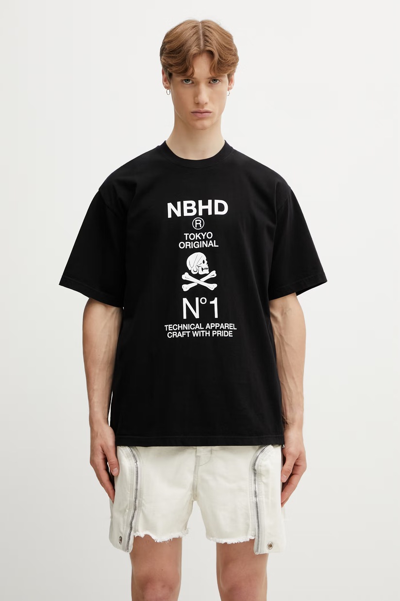 Neighborhood jacket cotton Men's black 261ZANH.JKM03 at PRM US