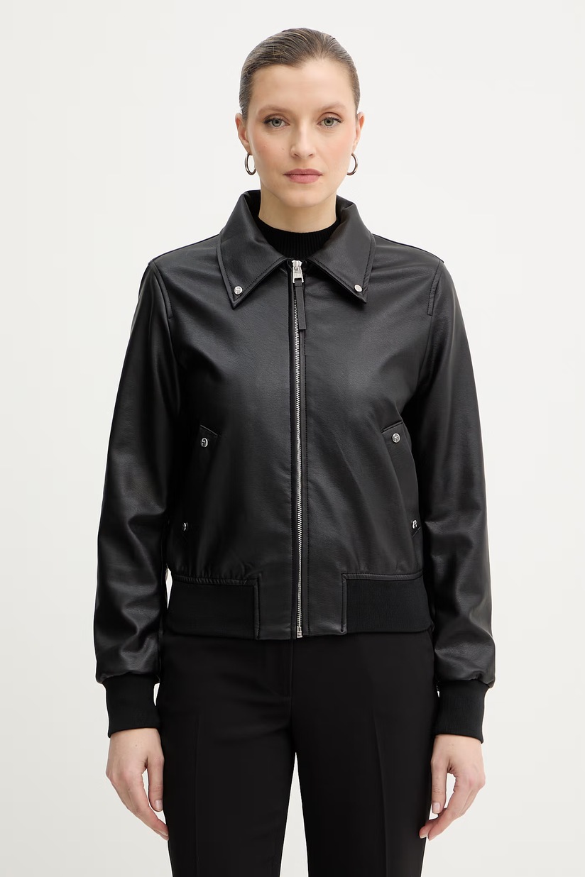 Куртка adidas Originals Cropped Puffer цвет чёрный демисезонная