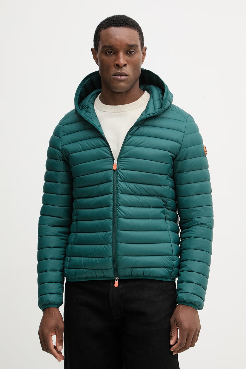 Пуховая куртка Hackett London мужская цвет зелёный зимняя HM403217