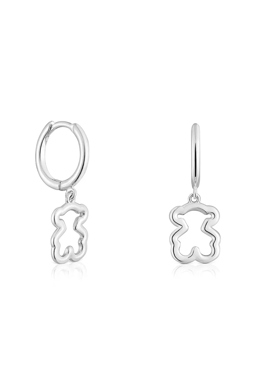 TOUS Orecchini Bold Bear In Argento 925: Set Da 3 Con Orsacchiotti Da 4 A 6 Mm, Teneri E Brillanti, Idea Regalo Per San Valentino O La Festa Della Mamma