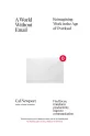Knížka Taschen A World Without Email by Cal Newport, English