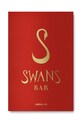 Assouline książka Swans Bar By Assouline, English czerwony 9781649803856