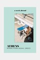 książka A Week Abroad Athens, English turkusowy AWA1011