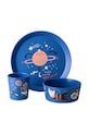 Παιδικό σερβίτσιο πιάτων Koziol 3-pack σκούρο μπλε 8338746