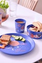 Дитячий набір посуду Koziol 3-pack 8338746 темно-синій AA00
