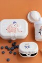 Koziol lunchbox pentru copii cu sticlă de apă Ver Very To Go 200 ml 3-pack 8643758 bej