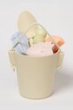 SunnyLife homokozós játékkészlet Silicone Bucket & Spade Set App 6 db S51SSBML többszínű AA00