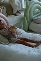 Надувне ліжко для дітей SunnyLife Bed Monster Pink S51KSBDP
