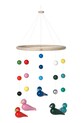 Kay Bojesen karuzela nad łóżeczko Mobile 23,5 cm multicolor 39447