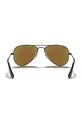 Ray-Ban okulary dziecięce JUNIOR AVIATOR czarny 0RJ9506S.201/55