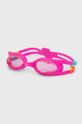 ostry różowy Nike Kids okulary pływackie dziecięce Chłopięcy