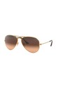 Ray-Ban – Okulary AVIATOR LARGE METAL 0RB3025.58.9001A5 złoty AA00