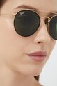 Ray-Ban - Γυαλιά Round Double Bridge 0RB3647N.51.001 μαύρο