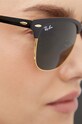 Ray-Ban - Szemüveg CLUBMASTER METAL 0RB3716.187.51.D fekete