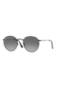 Ray-Ban – Okulary ROUND METAL szary