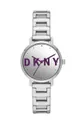 srebrny Dkny - Zegarek NY2838 Damski