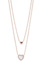 Fossil - Цепочка золотой JF03459791
