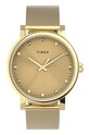 Timex zegarek TW2U05400 Essential Originals złoty TW2U05400