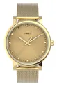 złoty Timex zegarek TW2U05400 Essential Originals Damski