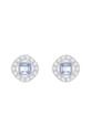 Swarovski - Náušnice ANGELIC SQUARE 5352048 stříbrná AA00