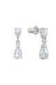 Swarovski - Náušnice ATTRACT stříbrná 5512393