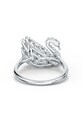Swarovski - Кольцо DANCING SWAN 5520712 серебрянный