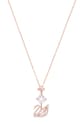 Accesorii Swarovski - Colier DAZZLING SWAN 5473024 aur