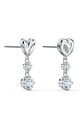 Swarovski - Fülbevaló LIFELONG HRT ezüst 5517943