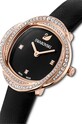 Akcesoria Swarovski - Zegarek CRYSTAL FLOWER 5552421 5552421 czarny