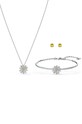 Swarovski - Naszyjnik, bransoletka i kolczyki ETERNAL FLOWER 5518146 srebrny 5518146