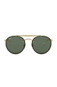 Doplnky Ray-Ban - Okuliare BLAZE ROUND 0RB3614N.914071 čierna