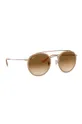 brązowy Ray-Ban okulary przeciwsłoneczne 0RB3647N