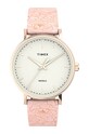 Timex zegarek TW2U40500 Fairfield Floral różowy TW2U40500