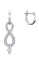 Swarovski - Kolczyki SWA INFINITY 5520578 srebrny