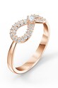 Swarovski - Pierścionek SWA INFINITY 5535400 5535400 złoty AA00