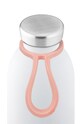 24bottles - Zawieszka do butelki różowy Bottle.Tie.Lightpink