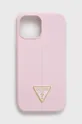 rózsaszín Guess telefon tok Iphone 13 Mini 5,4 Női