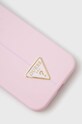 Guess etui na telefon iPhone 13 mini 5,4 GUHCP13SSLTGU różowy AA00