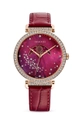 czerwony Swarovski zegarek 5613323 PASSAGE MOON PHASE Damski