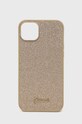 Obal na telefon Guess Iphone 14 Plus 6,7" na mobil zlatá GUHCP14MHGGSHD