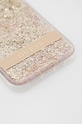 Guess etui na telefon iPhone 14 Plus 6,7" GUHCP14MLFLSD złoty AA00