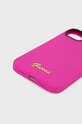 Guess etui na telefon iPhone 14 Plus 6,7" GUHCP14MSLSMF różowy AA00