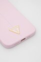Guess etui na telefon iPhone 14 Plus 6,7" GUHCP14MSLTGU fioletowy AA00