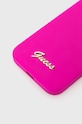 Guess etui na telefon iPhone 14 6,1" GUHCP14SSLSMF różowy AA00
