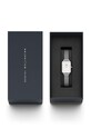 Аксессуары Часы Daniel Wellington Quadro Pressed DW00100438 серебрянный