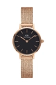 ροζ Ρολόι Daniel Wellington Petite 24 Pressed Melrose Γυναικεία