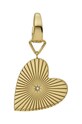 Fossil przypinka złoty JF04049710