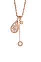 Колие Fossil JF04153791 злато AA00
