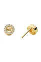 Επιχρυσωμένο ασημένιο σκουλαρίκι Michael Kors χρυσαφί