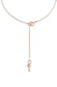 Pozlačena ogrlica Michael Kors  Srebro, prevlečeno s 14-karatnim zlatom